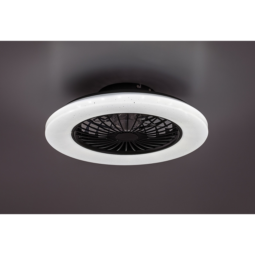 Rabalux - LED Himmennettävä kattovalaisin tuulettimella LED/48W/230V 3000-6500K + kauko-ohjaus
