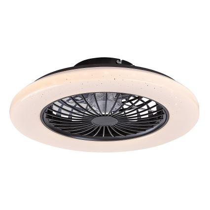 Rabalux - LED Himmennettävä kattovalaisin tuulettimella LED/48W/230V 3000-6500K + kauko-ohjaus