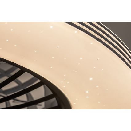Rabalux - LED himmennettävä kattovalaisin tuulettimella LED/48W/230V 3000-6500K + kaukosäädin