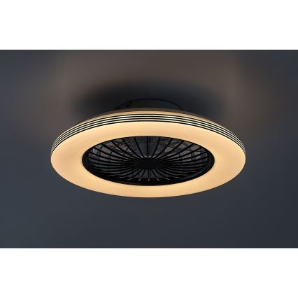 Rabalux - LED Himmennettävä kattovalaisin tuulettimella LED/48W/230V 3000-6500K + kauko-ohjaus