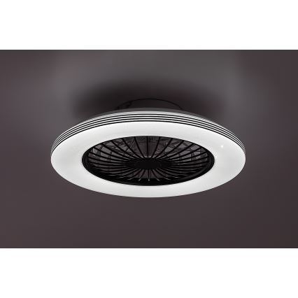 Rabalux - LED Himmennettävä kattovalaisin tuulettimella LED/48W/230V 3000-6500K + kauko-ohjaus