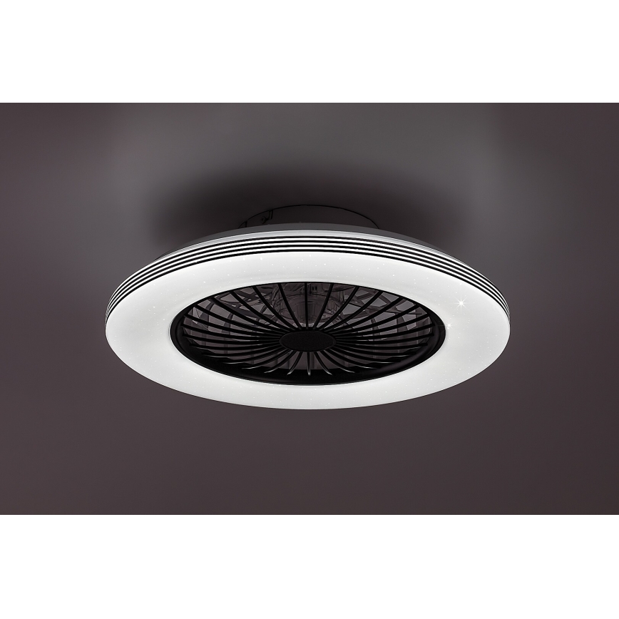 Rabalux - LED Himmennettävä kattovalaisin tuulettimella LED/48W/230V 3000-6500K + kauko-ohjaus