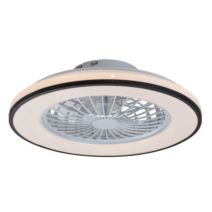 Rabalux - LED Himmennettävä kattovalaisin tuulettimella LED/48W/230V 3000-6500K + kauko-ohjaus