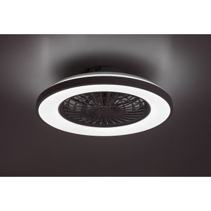 Rabalux - LED Himmennettävä kattovalaisin tuulettimella LED/48W/230V 3000-6500K + kauko-ohjaus