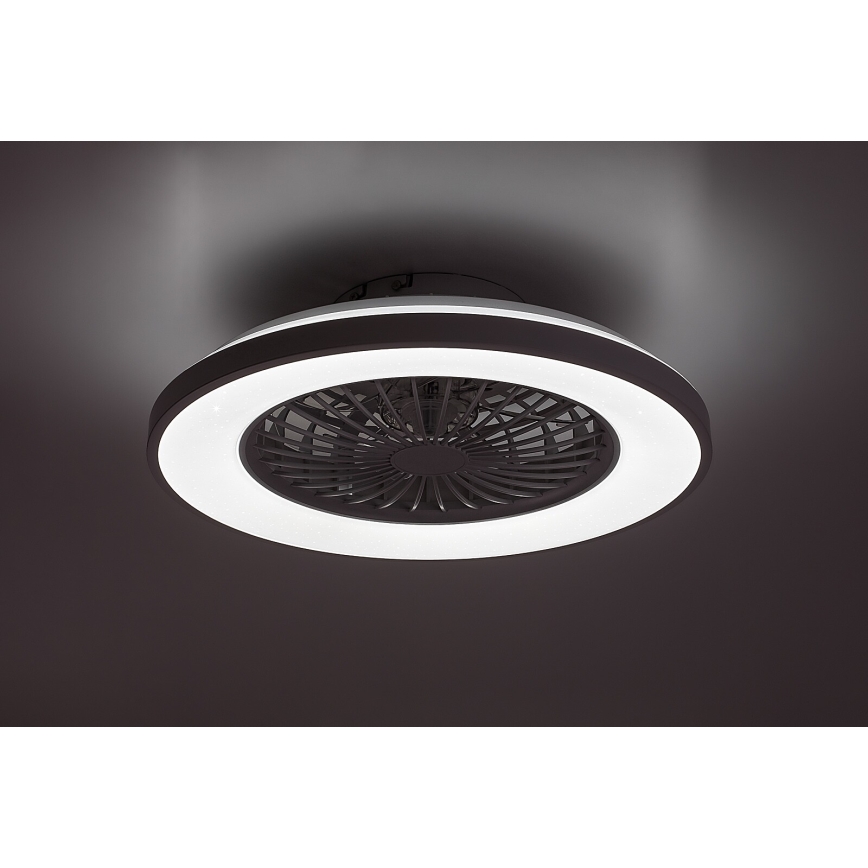 Rabalux - LED Himmennettävä kattovalaisin tuulettimella LED/48W/230V 3000-6500K + kauko-ohjaus