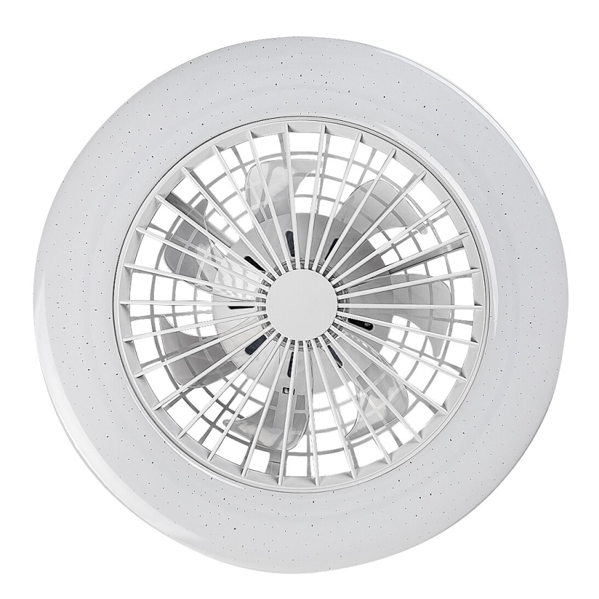 Rabalux - LED RGB Himmennettävä kattovalaisin tuulettimella LED/48W/230V 3000-6500K + kauko-ohjaus