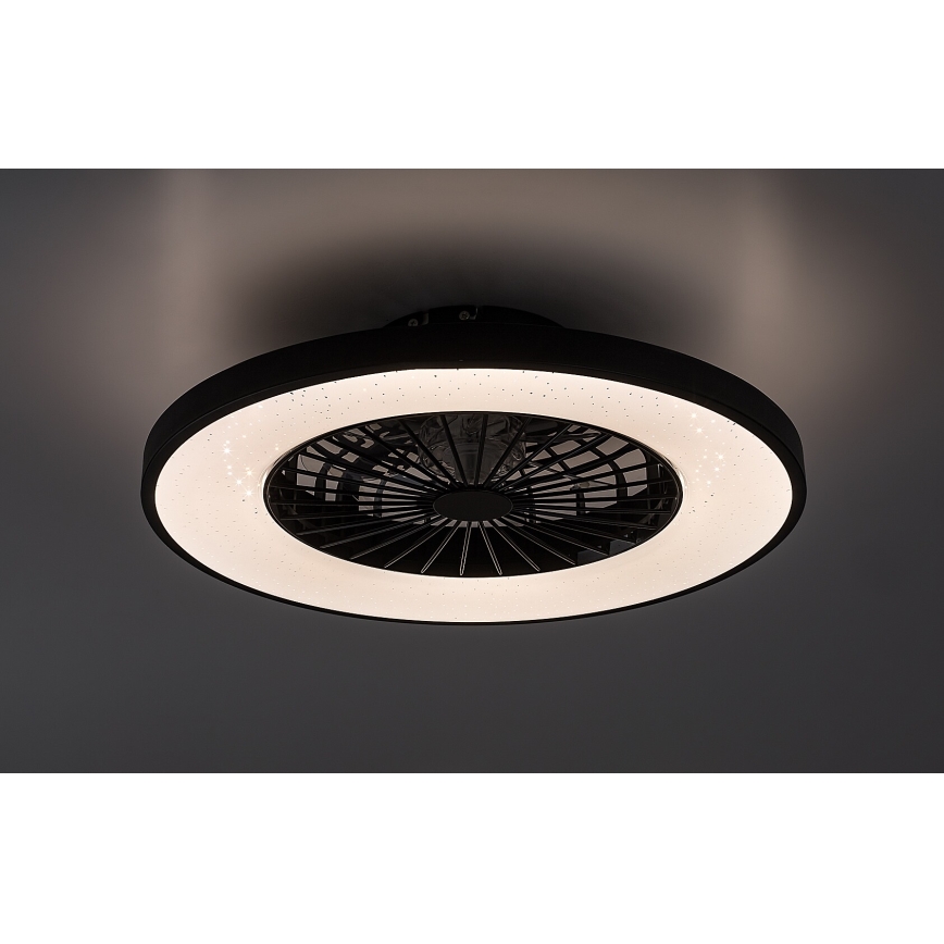 Rabalux - LED Himmennettävä kattovalaisin tuulettimella LED/72W/230V 3000-6500K + kauko-ohjaus