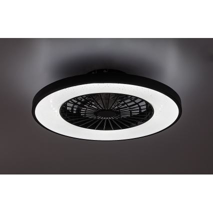 Rabalux - LED Himmennettävä kattovalaisin tuulettimella LED/72W/230V 3000-6500K + kauko-ohjaus