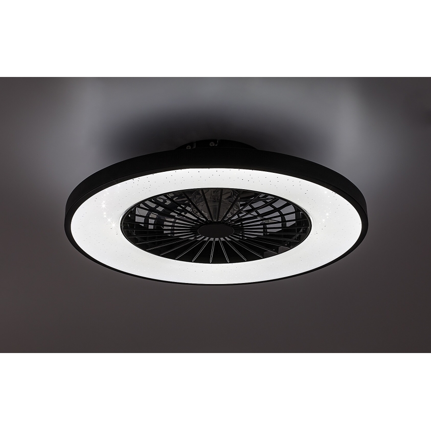 Rabalux - LED Himmennettävä kattovalaisin tuulettimella LED/72W/230V 3000-6500K + kauko-ohjaus