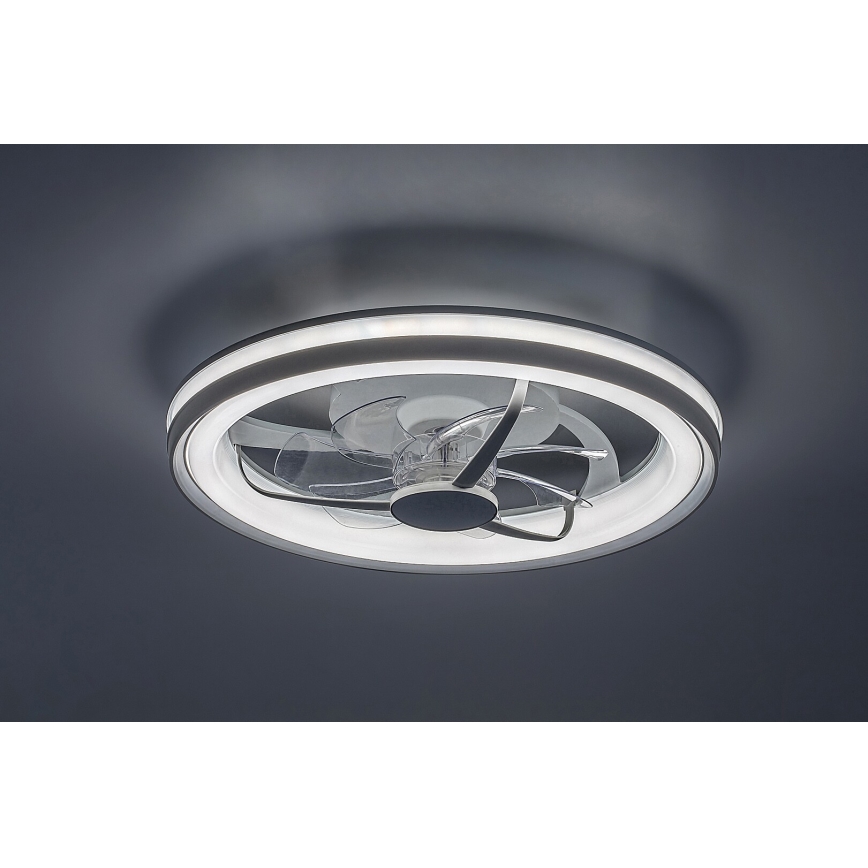 Rabalux - LED Himmennettävä kattovalaisin tuulettimella LED/40W/230V 3000/4000/6000K Wi-Fi + kauko-ohjaus