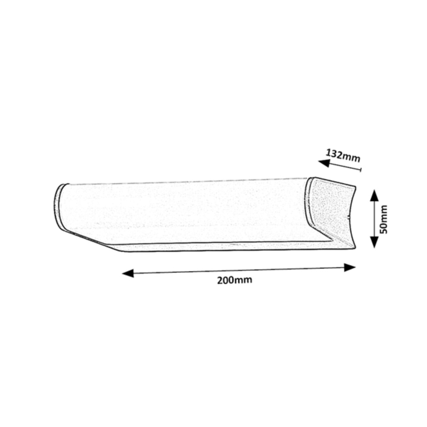 Rabalux - LED Ulkoseinävalaisin LED/6,5W/230V IP44