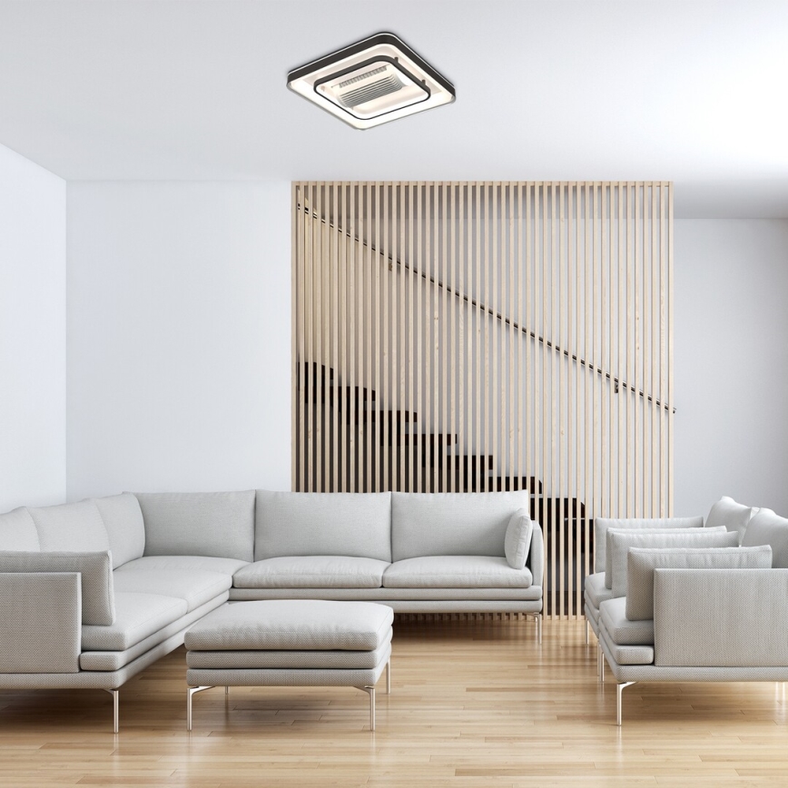 Rabalux - LED Himmennettävä kattovalaisin tuulettimella LED/50W/230V 3000/4000/6000K Wi-Fi + kauko-ohjaus