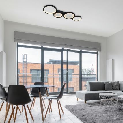 Rabalux - Himmennettävä LED-kattovalaisin LED/40W/230V 3000-6500K + kauko-ohjaus