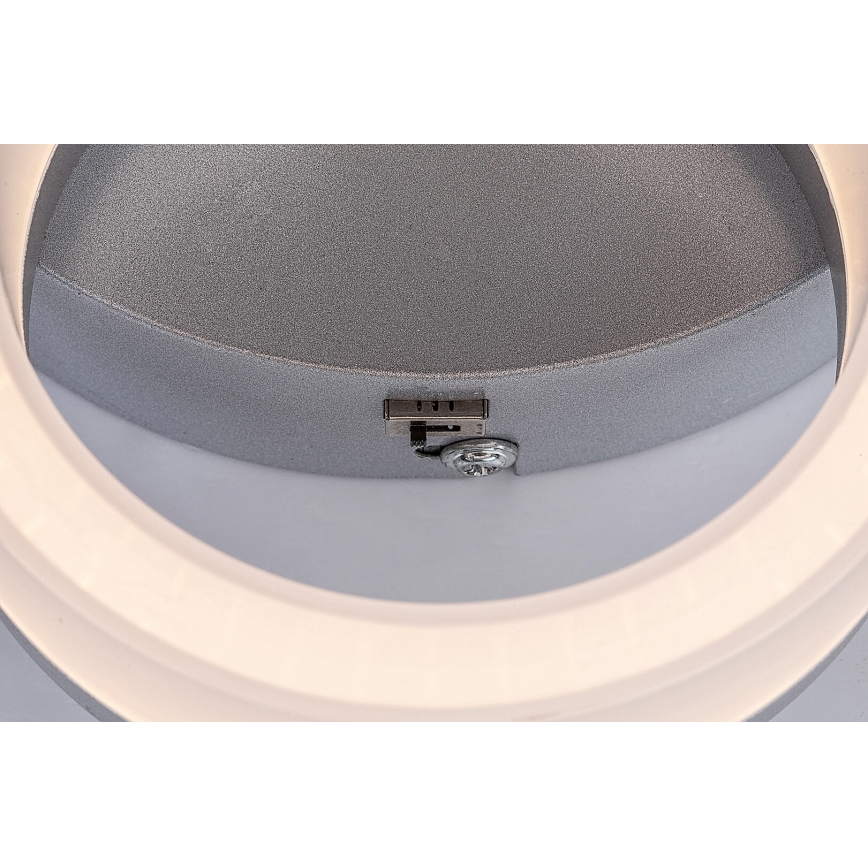 Rabalux - LED-kattovalaisin LED/24W/230V 3000/4000/6500K mattakromi