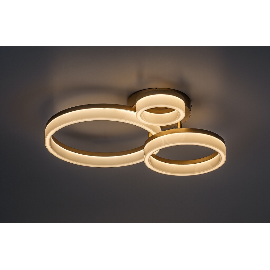 Rabalux - LED-kattovalaisin LED/24W/230V 3000/4000/6500K kulta 38x51 cm