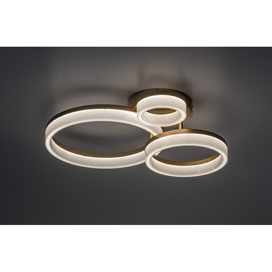 Rabalux - LED-kattovalaisin LED/24W/230V 3000/4000/6500K kulta 38x51 cm