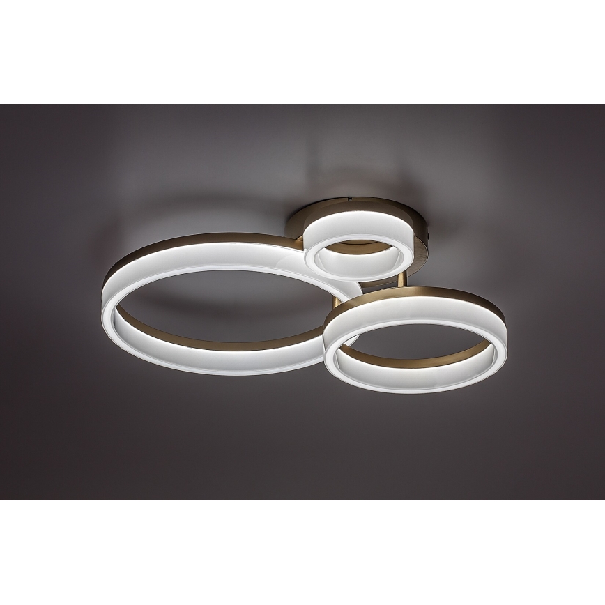 Rabalux - LED-kattovalaisin LED/24W/230V 3000/4000/6500K kulta 38x51 cm