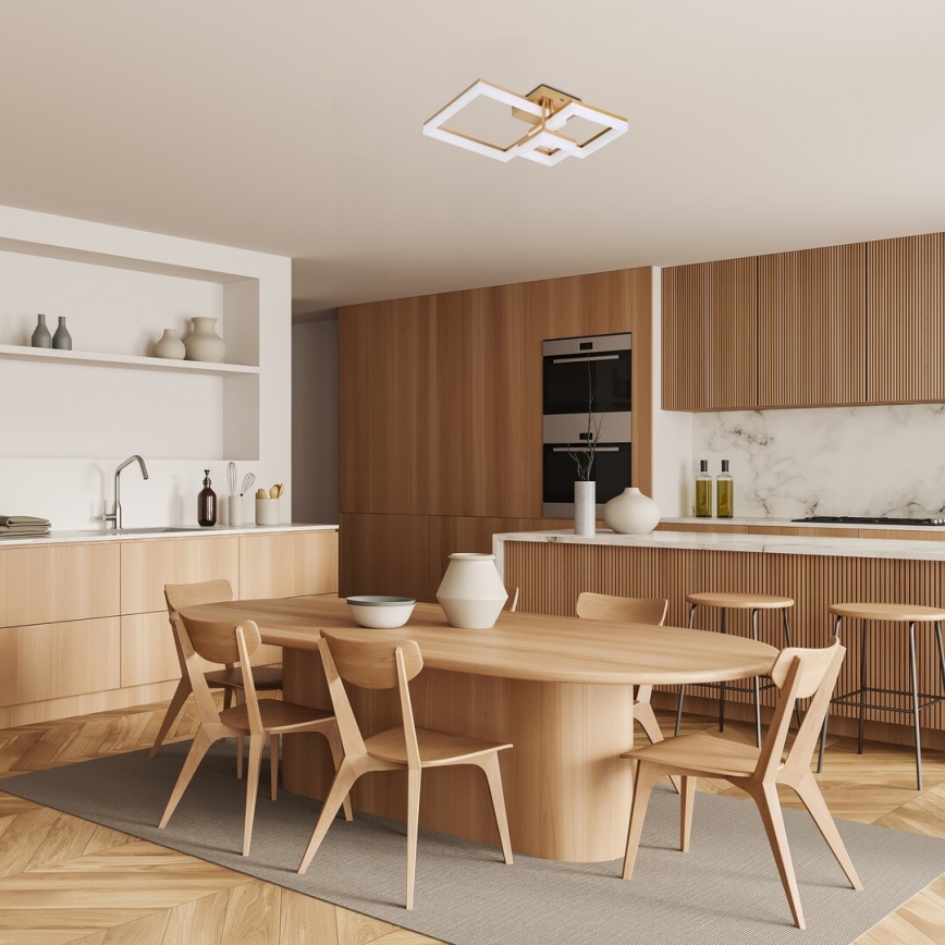 Rabalux - LED-kattovalaisin LED/22W/230V 3000/4000/6500K kulta