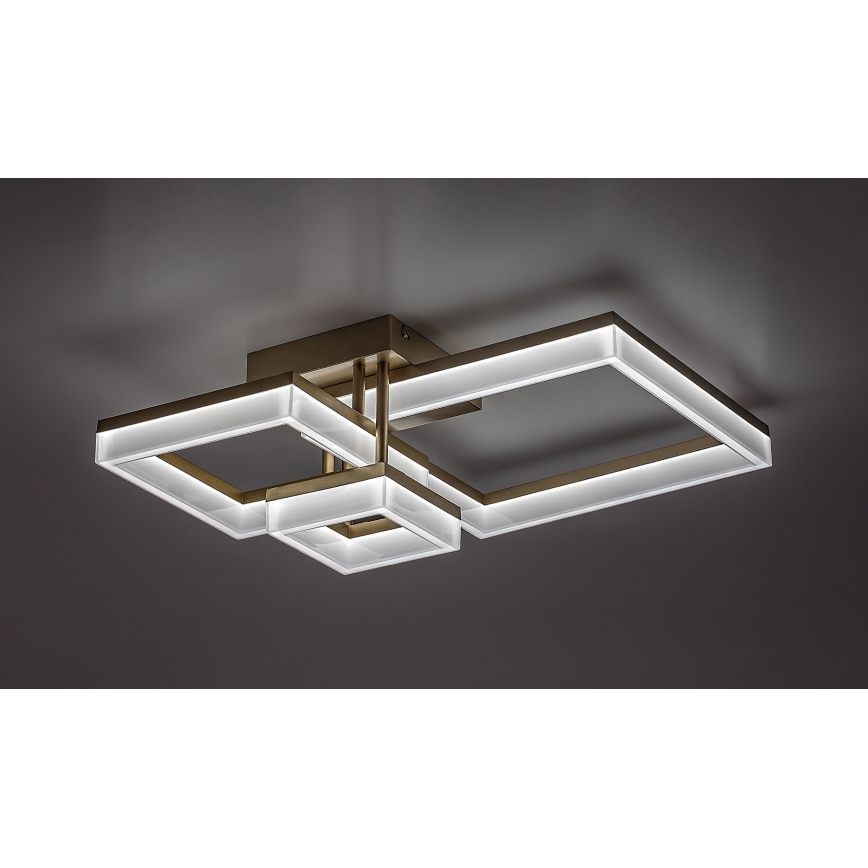 Rabalux - LED-kattovalaisin LED/22W/230V 3000/4000/6500K kulta