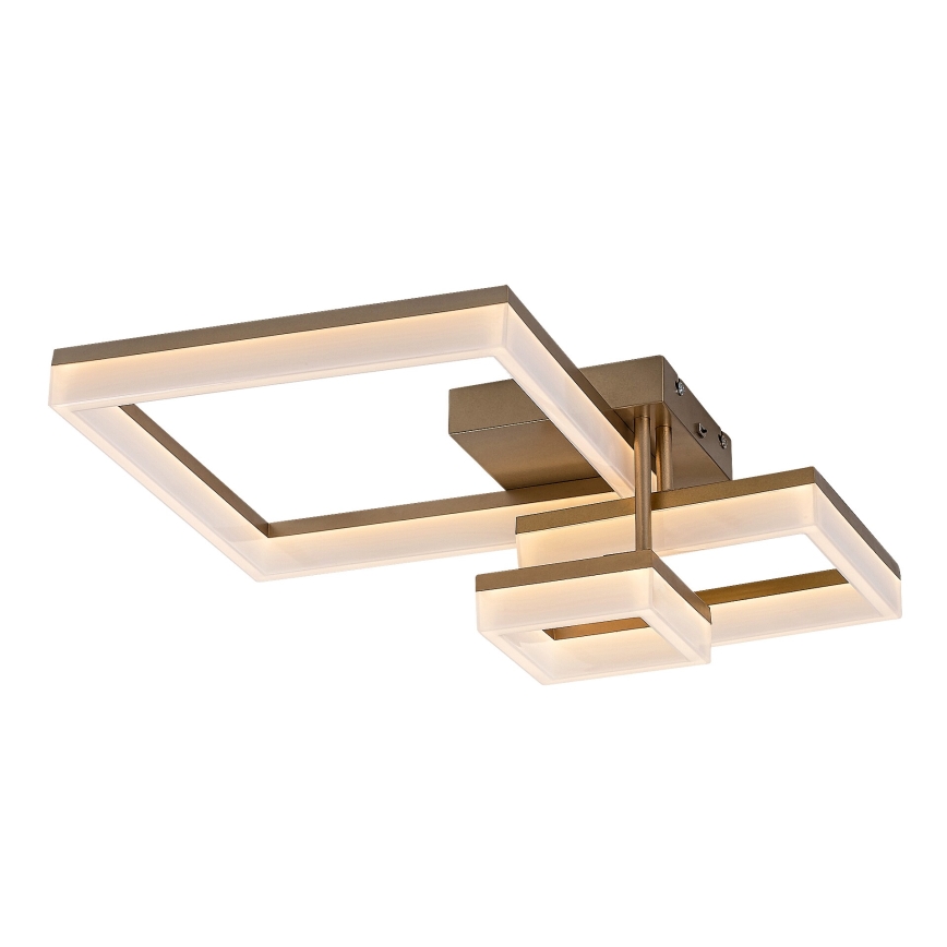 Rabalux - LED-kattovalaisin LED/22W/230V 3000/4000/6500K kulta