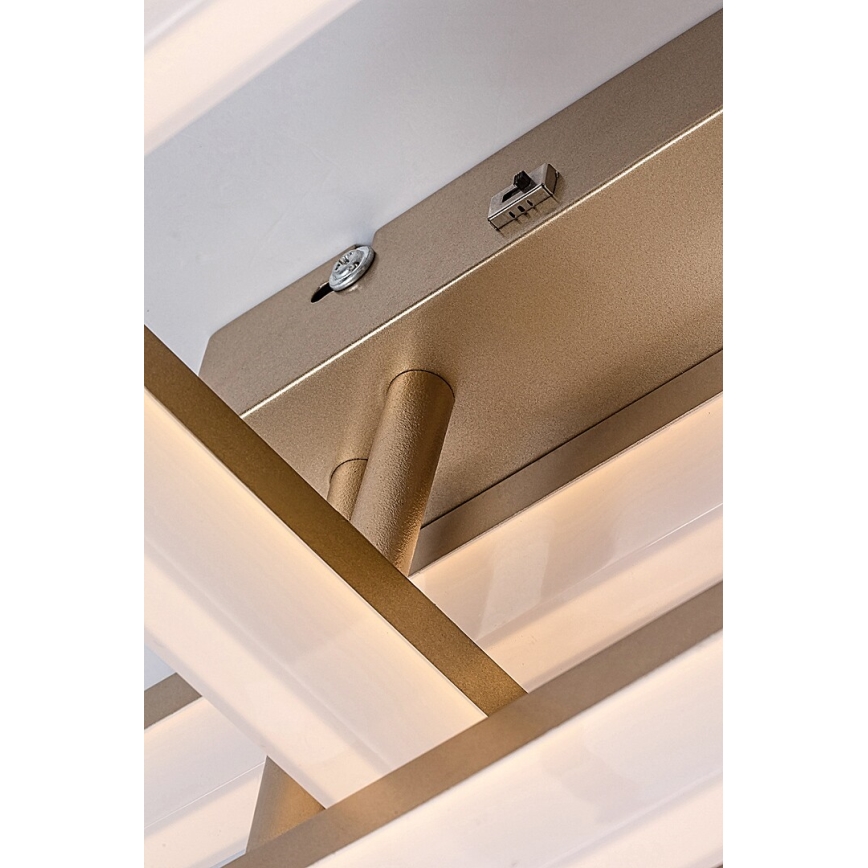 Rabalux - LED-kattovalaisin LED/22W/230V 3000/4000/6500K kulta