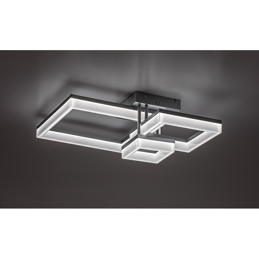 Rabalux - LED-kattovalaisin LED/22W/230V 3000/4000/6500K mattakromi