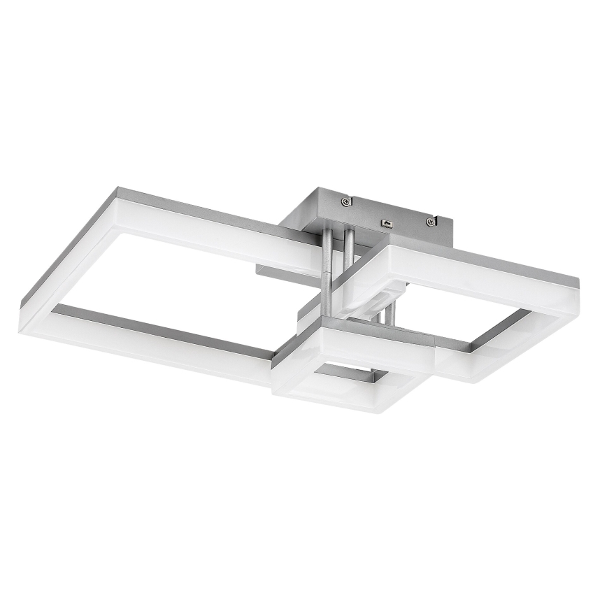 Rabalux - LED-kattovalaisin LED/22W/230V 3000/4000/6500K mattakromi