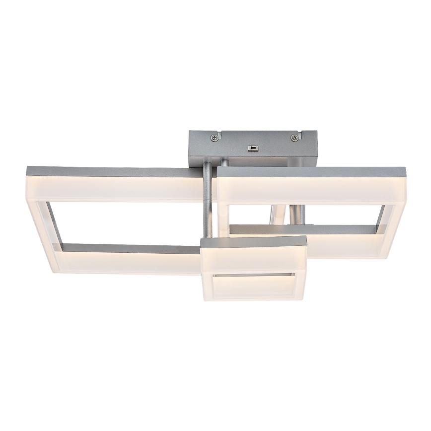 Rabalux - LED-kattovalaisin LED/22W/230V 3000/4000/6500K mattakromi
