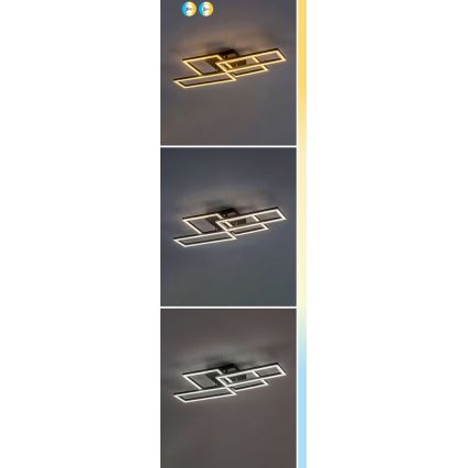 Rabalux - Himmennettävä LED-kattovalaisin LED/40W/230V 3000-6500K + kauko-ohjaus