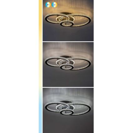 Rabalux - Himmennettävä LED-kattovalaisin LED/40W/230V 3000-6500K + kauko-ohjaus