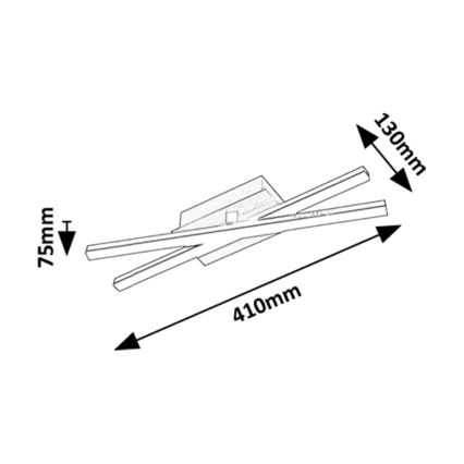Rabalux - LED-kattovalaisin LED/16W/230V 4000K