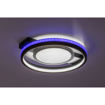Rabalux - Himmennettävä LED-RGB-kattovalaisin LED/40W/230V 3000-6500K + kauko-ohjaus
