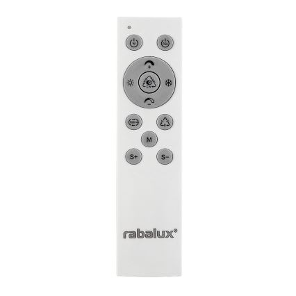 Rabalux - Himmennettävä LED-RGB-kattovalaisin LED/40W/230V 3000-6500K + kauko-ohjaus