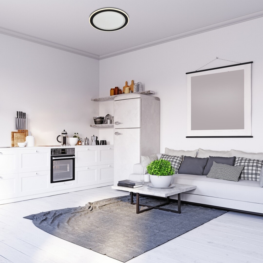 Rabalux - Himmennettävä LED-RGB-kattovalaisin LED/22W/230V 3000-6500K + kauko-ohjaus