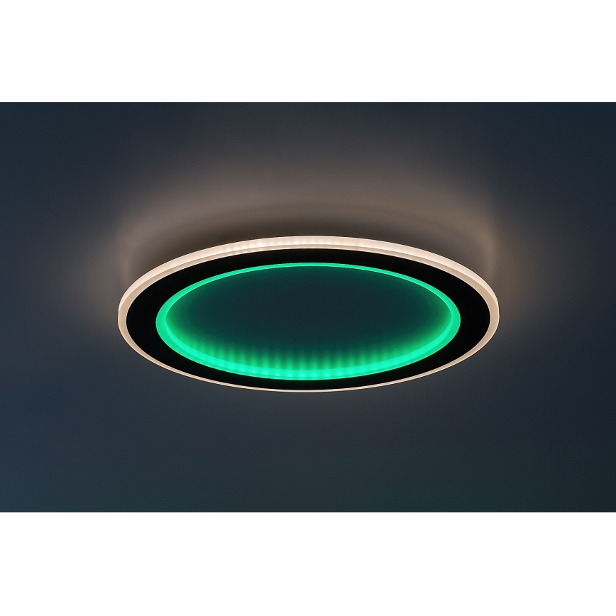 Rabalux - Himmennettävä LED-RGB-kattovalaisin LED/22W/230V 3000-6500K + kauko-ohjaus