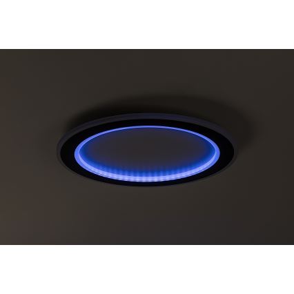 Rabalux - Himmennettävä LED-RGB-kattovalaisin LED/22W/230V 3000-6500K + kauko-ohjaus