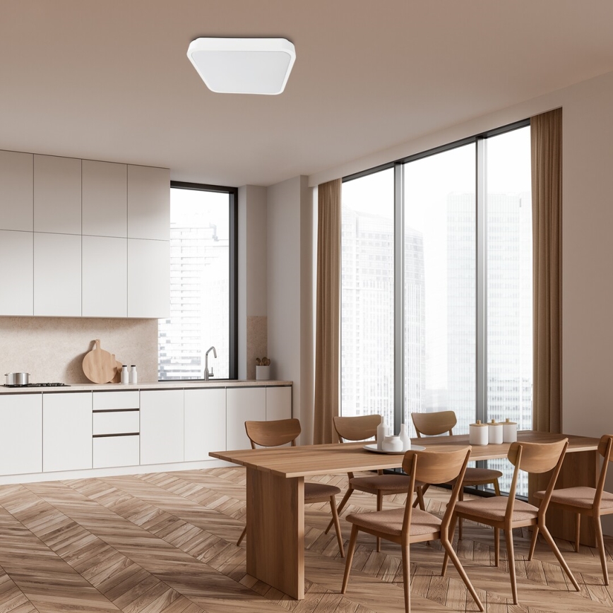 Rabalux - LED-kattovalaisin kylpyhuoneeseen LED/36W/230V 3000/4000/6000K IP44 42x42 cm valkoinen