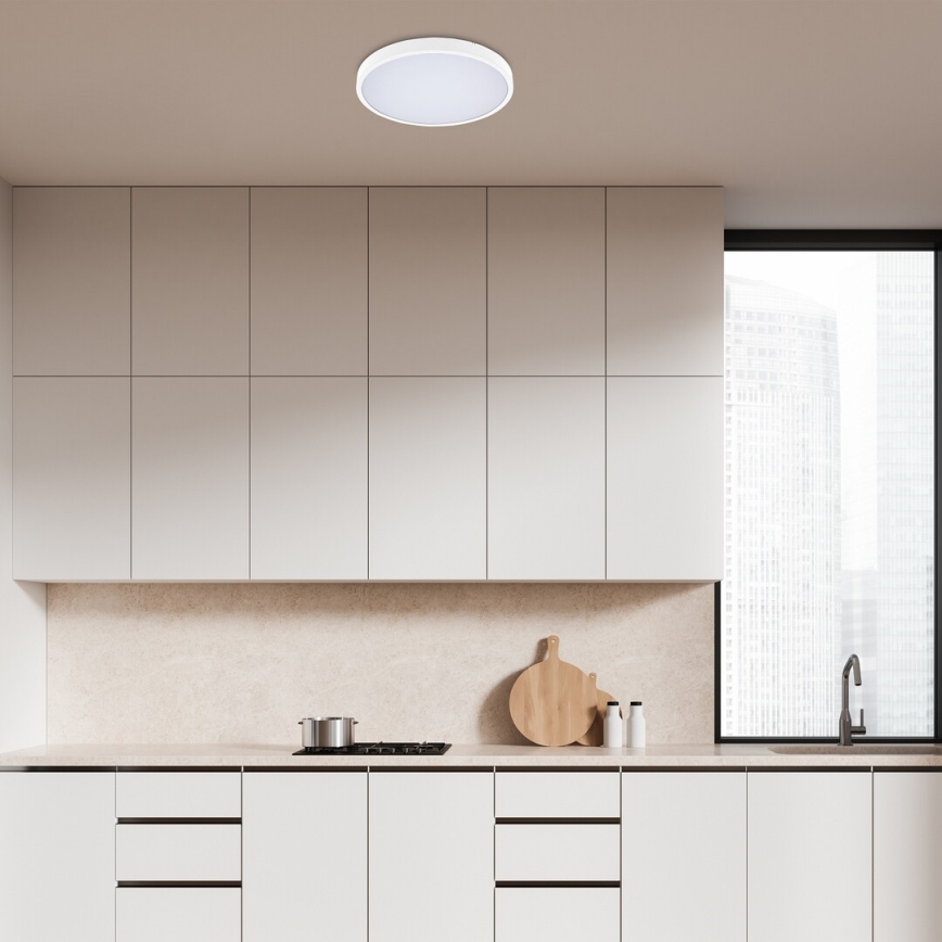 Rabalux - LED-kattovalaisin kylpyhuoneeseen LED/24W/230V 3000/4000/6000K IP44 halkaisija 35,5 cm valkoinen