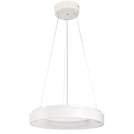 Rabalux - Himmennettävä LED-kattokruunu johdossa LED/38W/230V 3000-6500K valkoinen + kauko-ohjaus