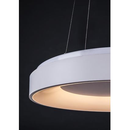 Rabalux - Himmennettävä LED-kattokruunu johdossa LED/38W/230V 3000-6500K valkoinen + kauko-ohjaus