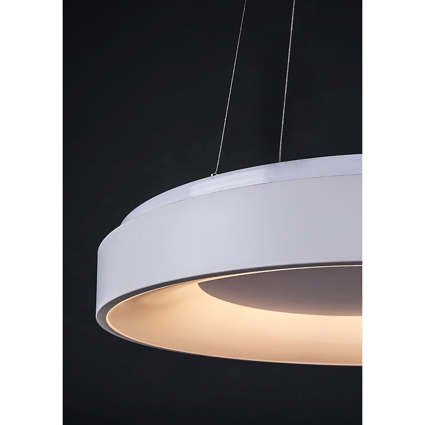 Rabalux - Himmennettävä LED-kattokruunu johdossa LED/38W/230V 3000-6500K valkoinen + kauko-ohjaus