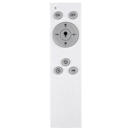 Rabalux - Himmennettävä LED-kattokruunu johdossa LED/38W/230V 3000-6500K valkoinen + kauko-ohjaus