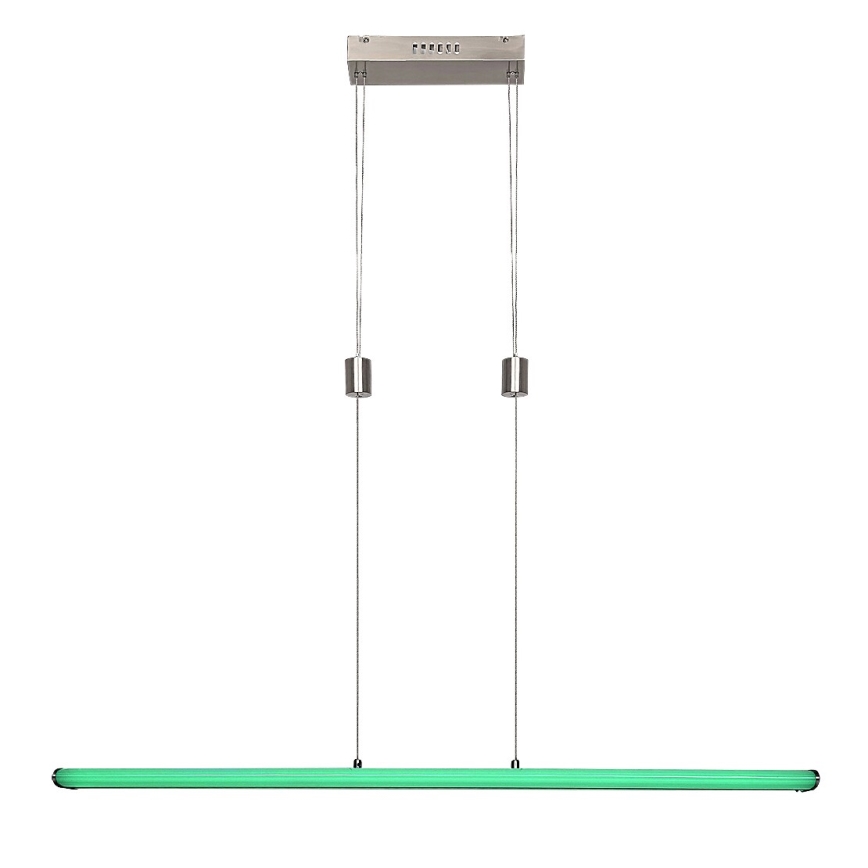 Rabalux - LED RGB Himmennettävä kattokruunu johdossa LED/24W/230V Wi-Fi Tuya + kauko-ohjaus