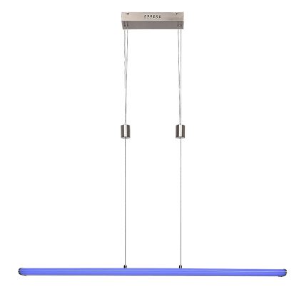 Rabalux - LED RGB Himmennettävä kattokruunu johdossa LED/24W/230V Wi-Fi Tuya + kauko-ohjaus
