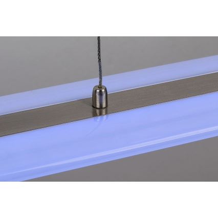 Rabalux - LED RGB Himmennettävä kattokruunu johdossa LED/24W/230V Wi-Fi Tuya + kauko-ohjaus