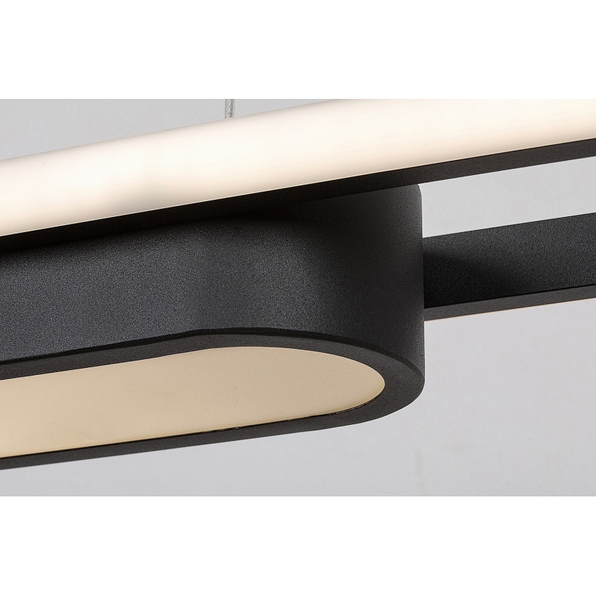 Rabalux - LED-kattokruunu johdossa LED/48W/230V 4000K musta