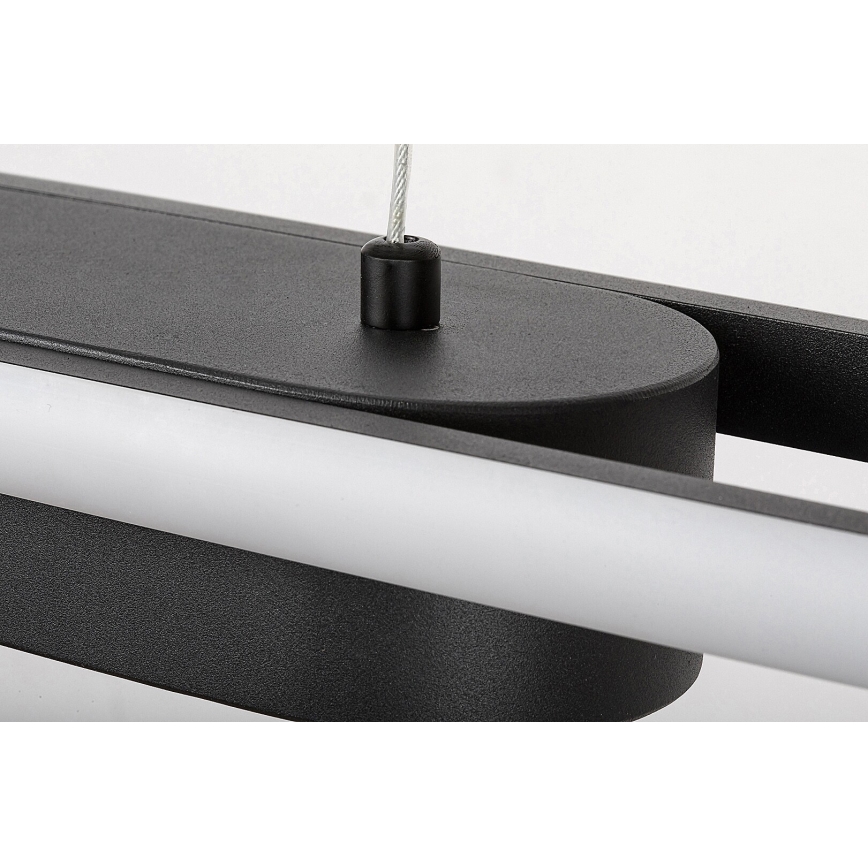 Rabalux - LED-kattokruunu johdossa LED/48W/230V 4000K musta