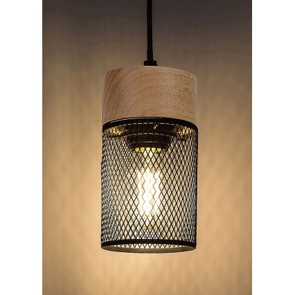 Rabalux - Ripustettava kattovalaisin 1xE27/25W/230V pyökki