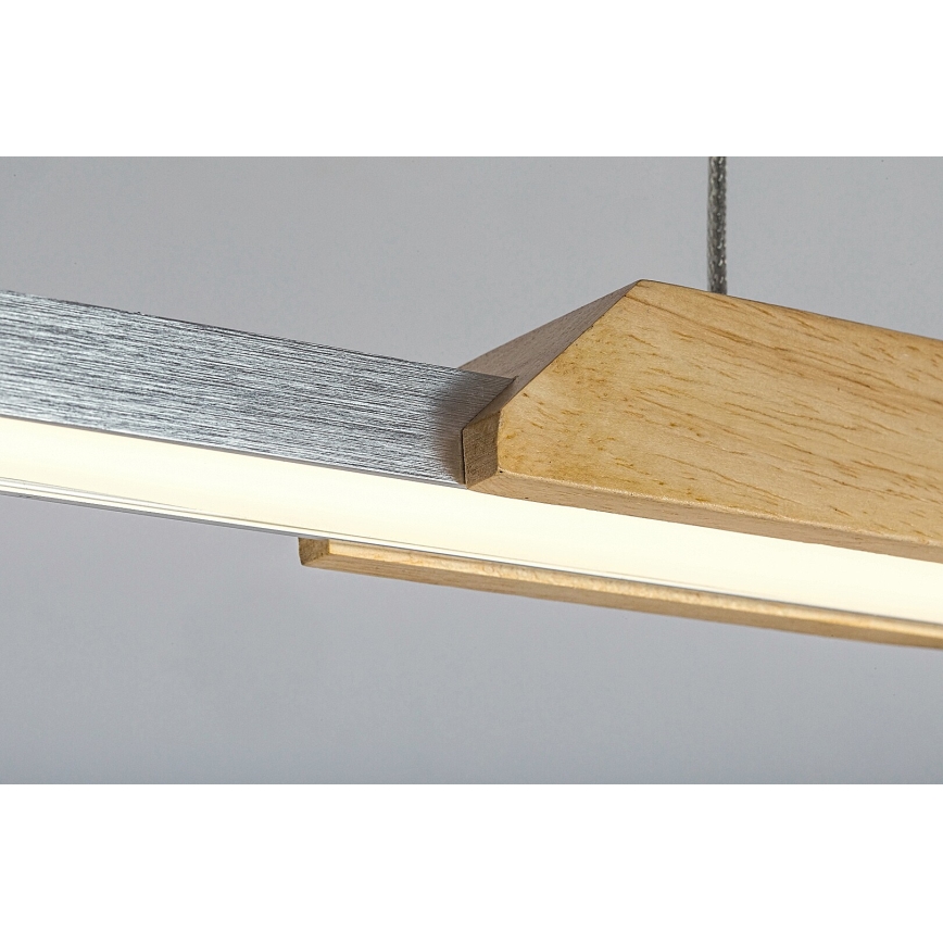 Rabalux - LED-kattokruunu johdossa LED/26W/230V 4000K pyökki