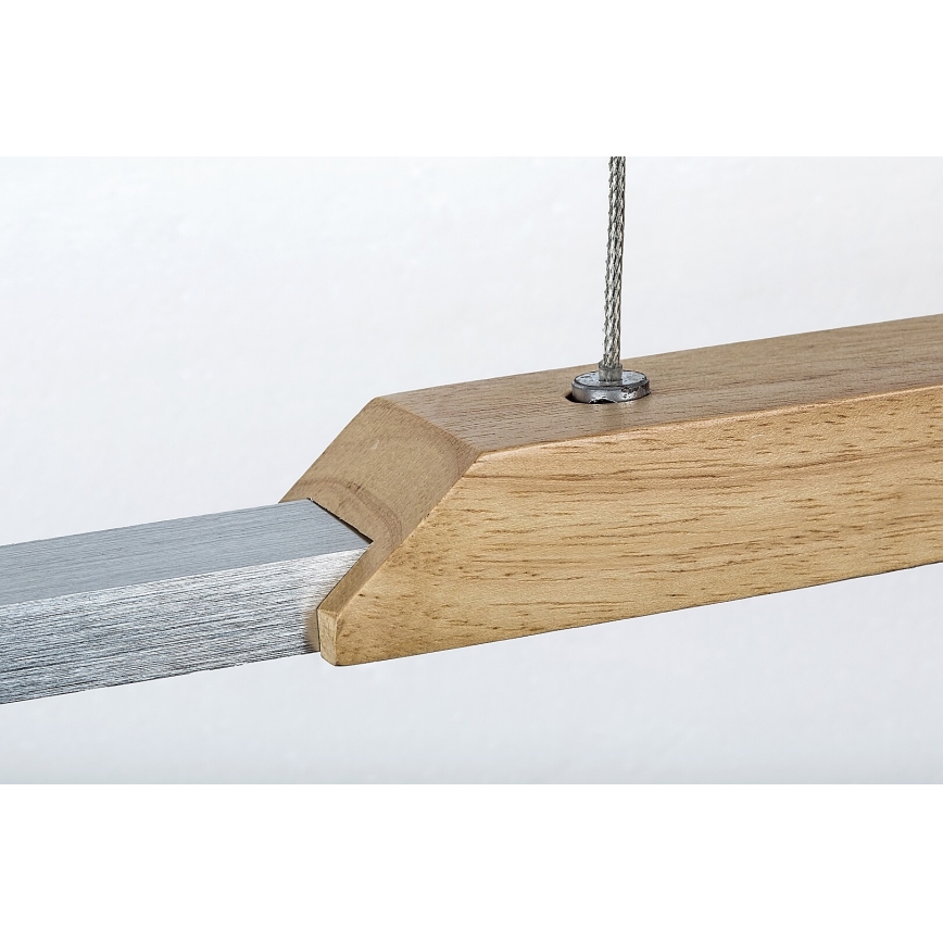 Rabalux - LED-kattokruunu johdossa LED/26W/230V 4000K pyökki